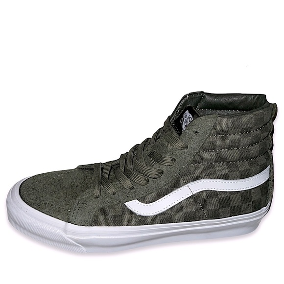 VANS VAULT OG SK8-HI LX GRAPE LEAF CHECKER - Picture 3 of 16